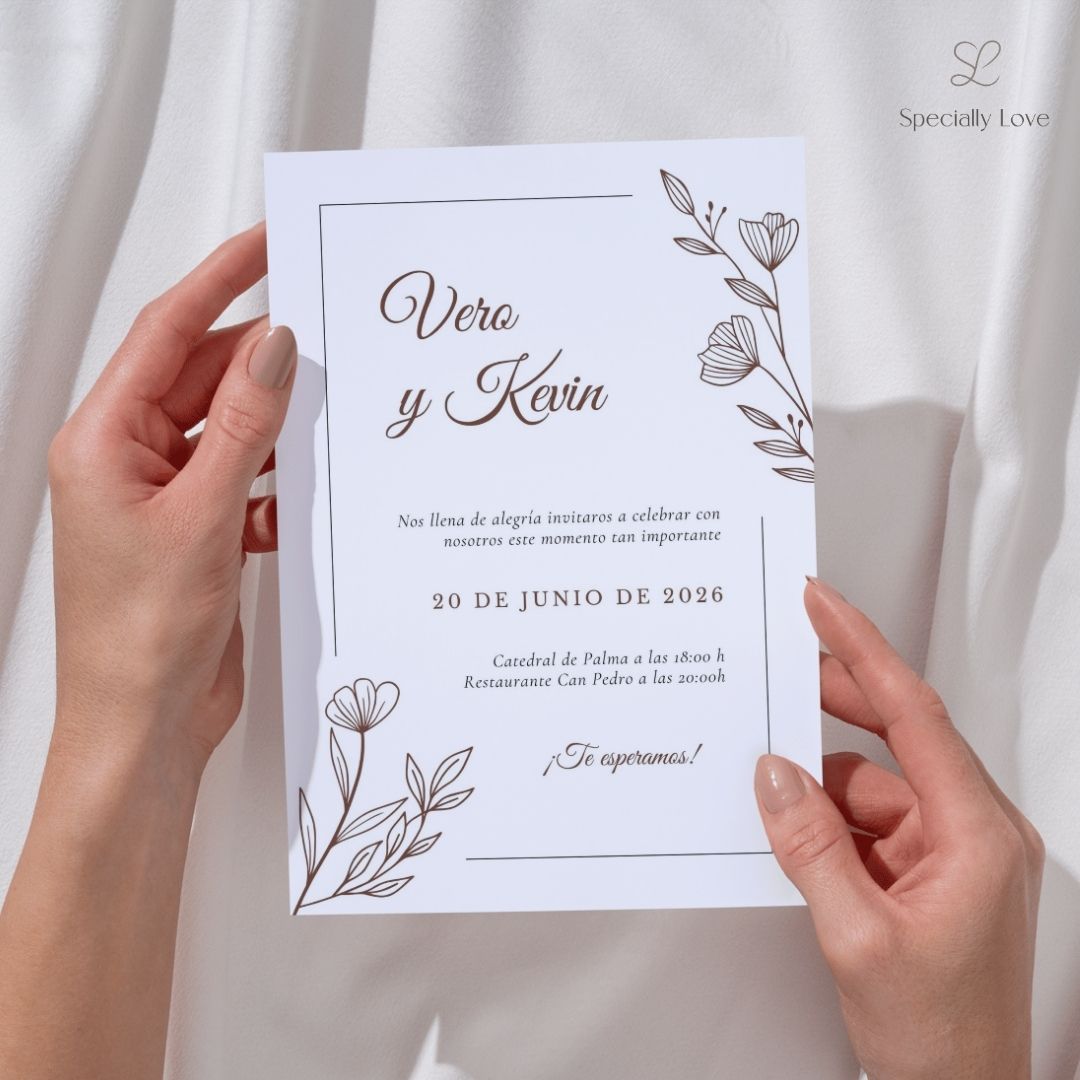 simple flowers brown version 3